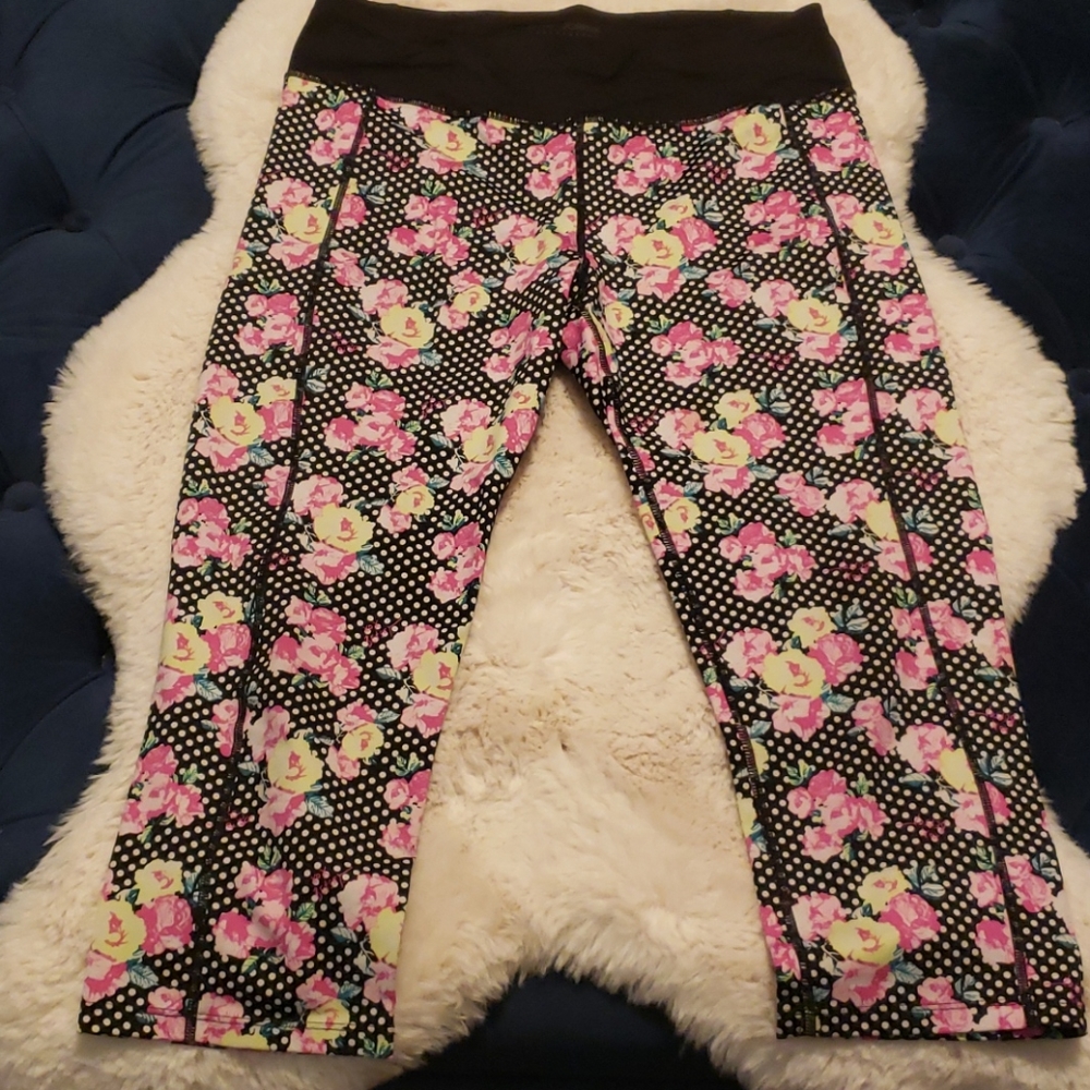 Betsey Johnson performance workout pants